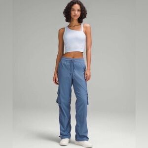 Lululemon Dance Studio Relaxed Fit Mid-Rise Cargo Pant in Oasis Blue, size Small